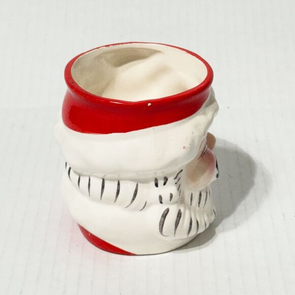 Vintage MCM Napco Winking Santa Mug/ Cup 1950s KDX244 Kitschy - Picture 3 of 10